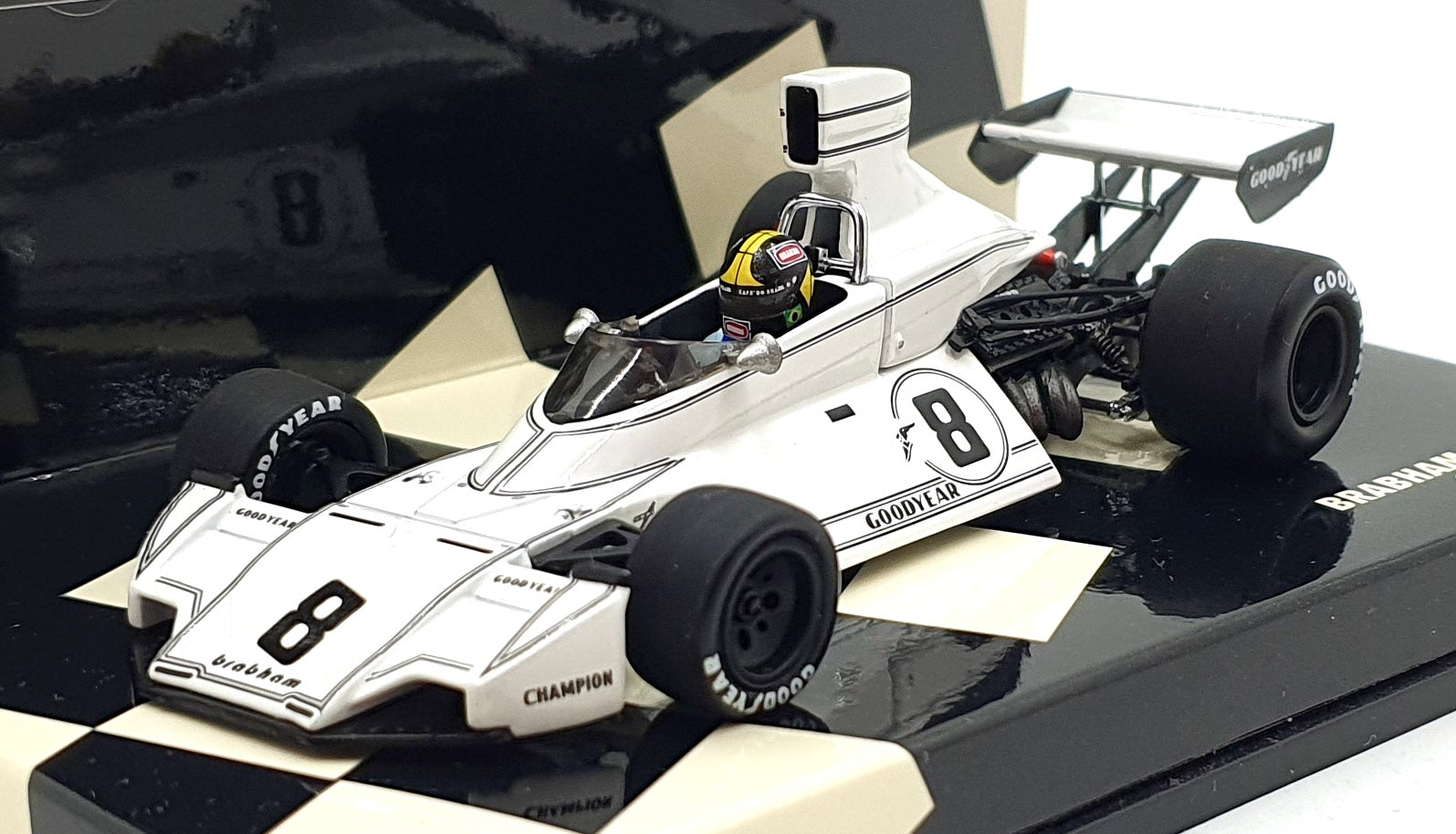 Minichamps 1/43 Scale 400 740008 - F1 Brabham Ford BT44 1974 - Pace