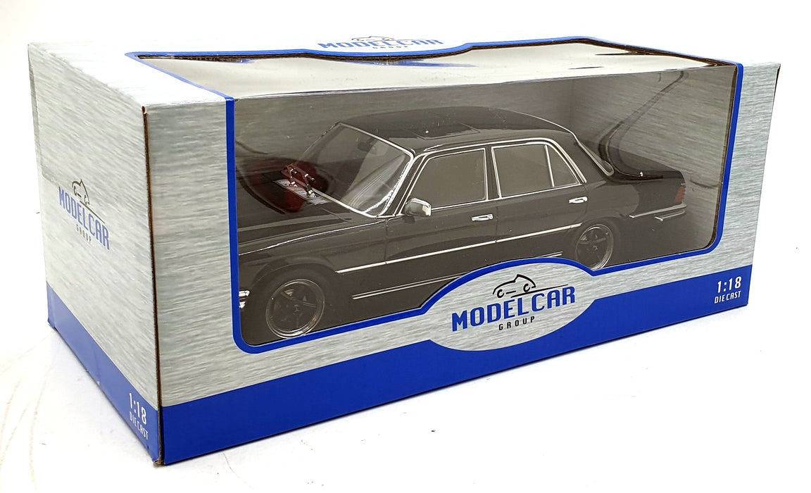 Model Car Group 1/18 Scale MCG18551 - 1972 Mercedes-Benz W116 - Black