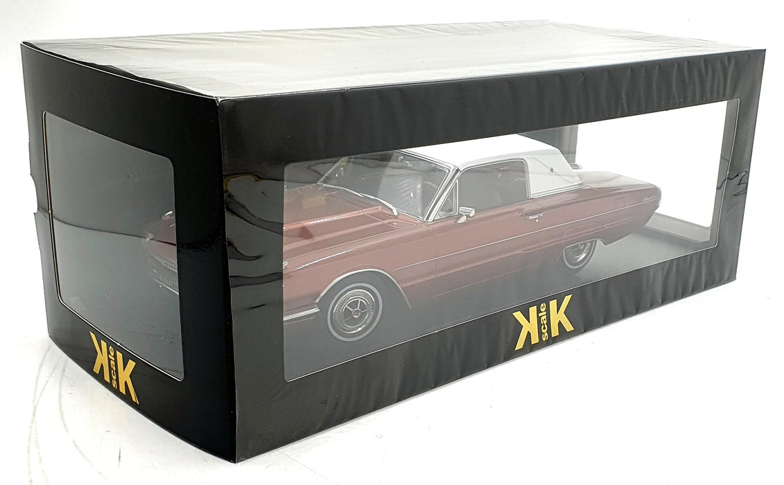 KK Scale 1/18 Scale KKDC181384 - 1966 Ford Thunderbird Landau Coupe - Met. Brown