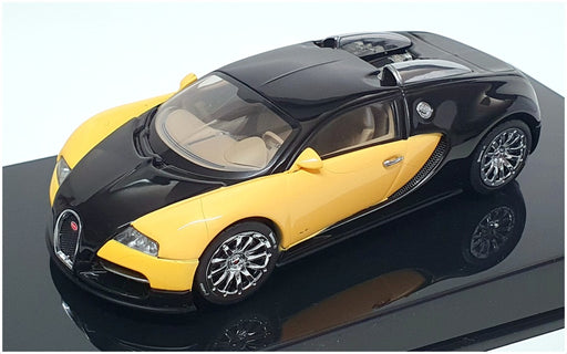 Autoart 1/43 Scale 50904 - Bugatti EB16.4 Veyron Showcar - Black/Yellow