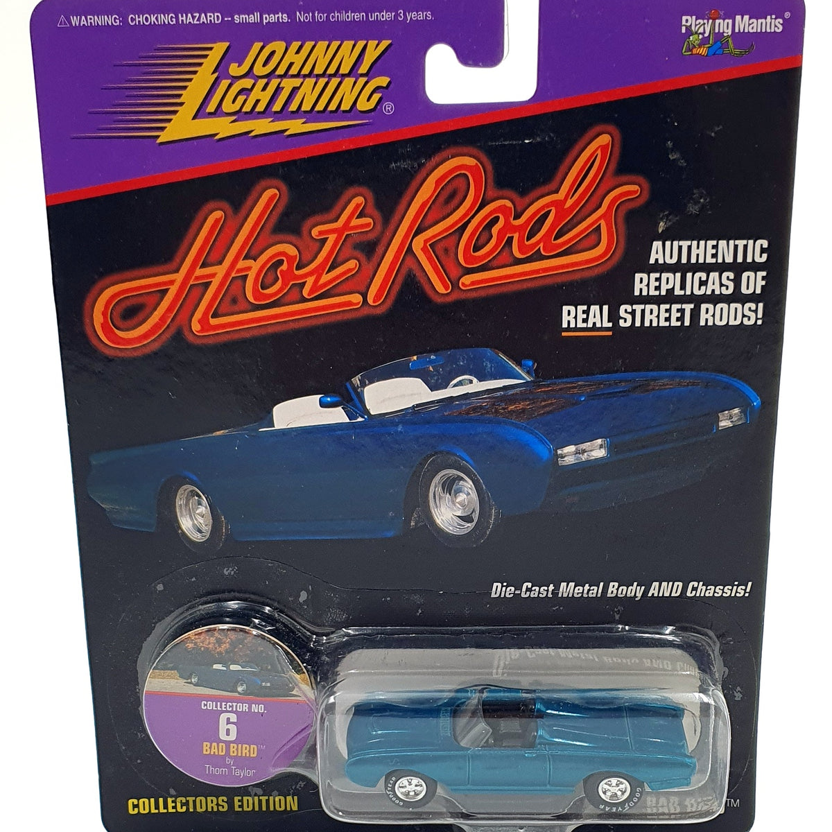 ミニカー Johnny Lightning Should've Seen Johnny Lightning 1/64 Scale 441-05 Hot Rods Collector #6 Bad Bird