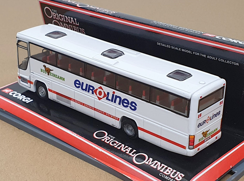 Corgi 1/76 Scale 43304 - Plaxton Premier Eurolines Rt. 871 London - White 