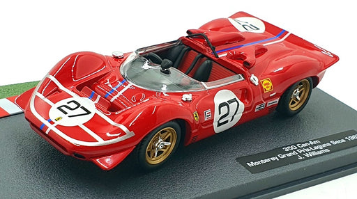 Altaya 1/43 Scale 30424G - Ferrari 350 Can-Am #27 Laguna Seca 1967 - Red