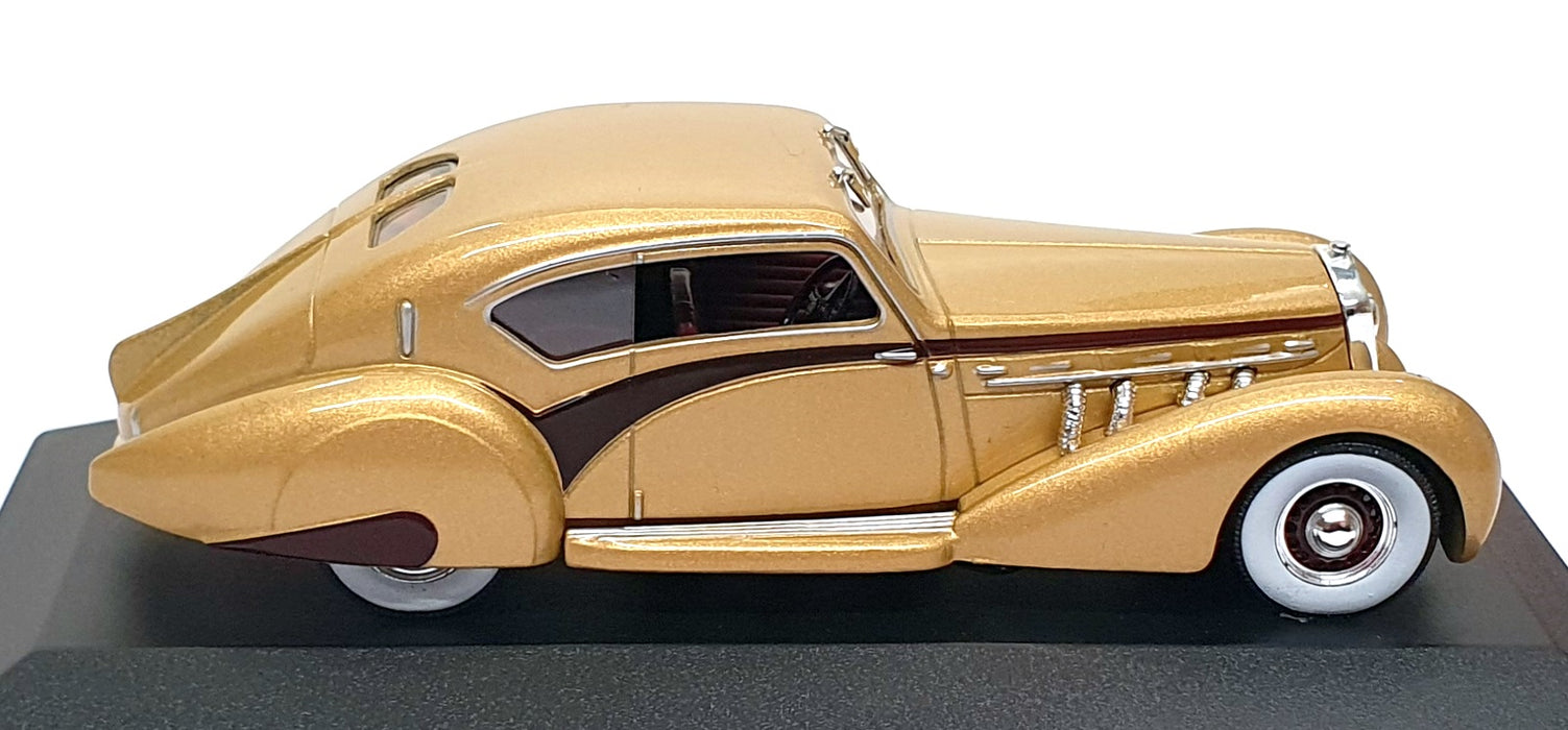 Altaya 1/43 Scale D8120G - 1939 Delage D8 120 Letourneur & Marchland - Gold