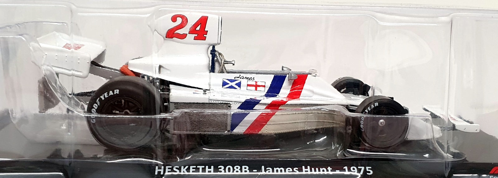 Altaya 1/24 Scale Diecast MW2ALA0041 - Hesketh 308B #24 1975 - James Hunt