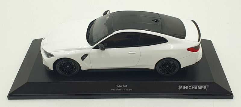 Minichamps 1/18 Scale Diecast 155 020122 - 2020 BMW M4 - White
