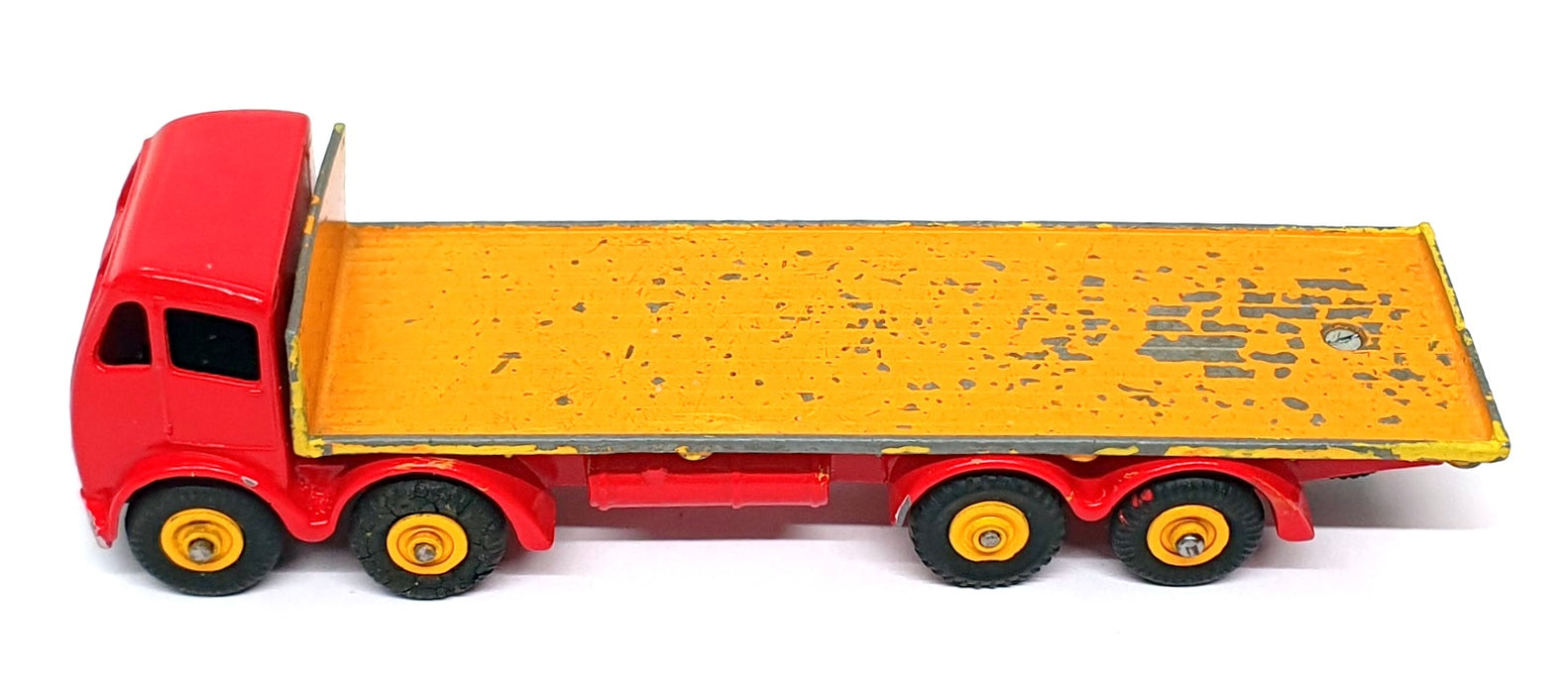 Dinky Supertoys 30526T - Foden Flat Truck - Red/Yellow REPAINT
