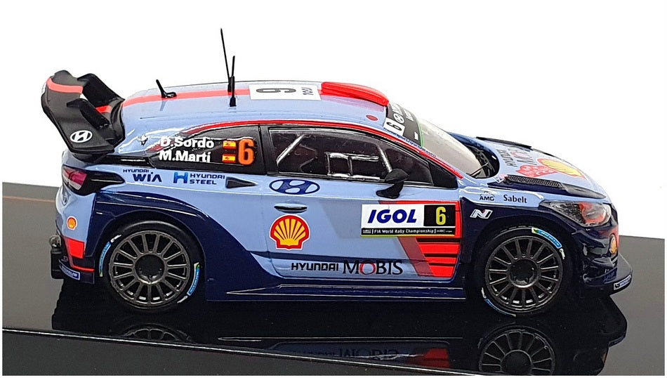 Ixo 1/43 Scale RAM646 - Hyundai i20 Coupe WRC #6 Tour de Corse 2017