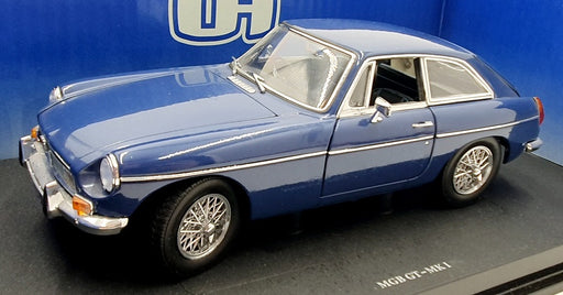 Universal Hobbies 1/18 Scale 4450 - MG MGB GT MK1 4 Cylinder - Mineral Blue