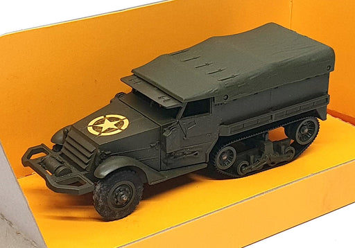 Solido 1/50 Scale Diecast 244 - Half Track M3 Military Vehicle - Green
