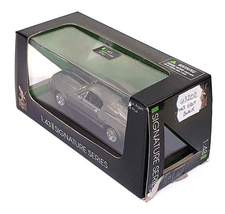 Road Signature 1/43 Scale 43202 - 1967 Shelby GT500 - Met. Grey/Black