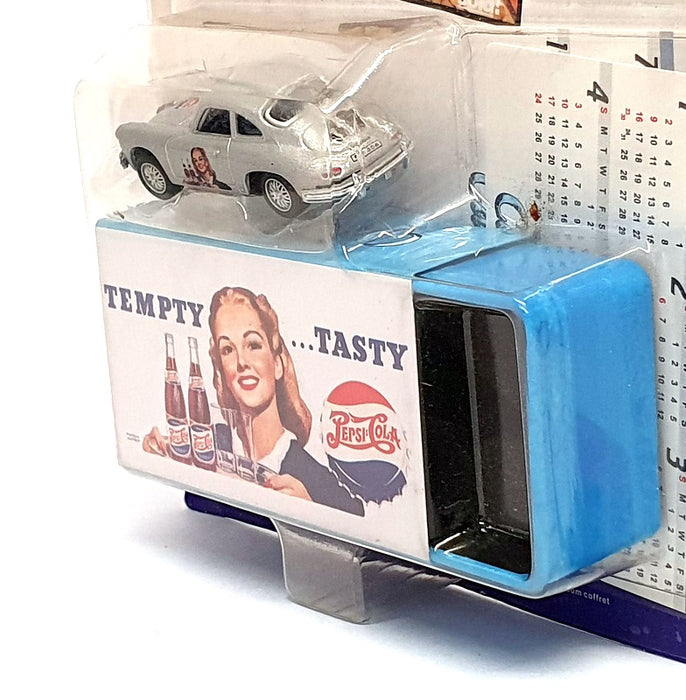 Cararama 1/72 Scale 722C - Porsche (Pepsi Cola Tin Box) Silver