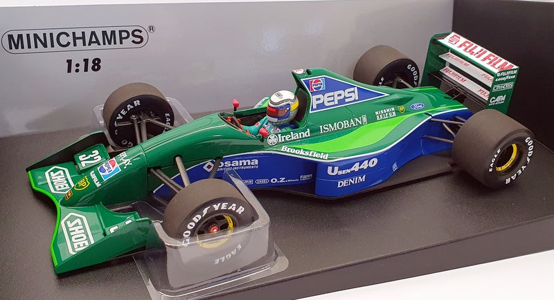 Minichamps 1/18 Scale 110 910332 - Jordan Ford 191 Zanardi Japan GP 1991