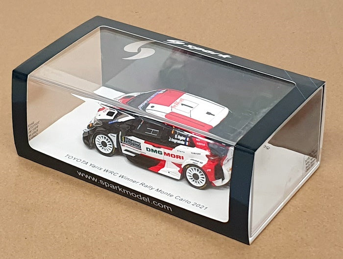 Spark 1/43 Scale S6582 - Toyota Yaris WRC #1 Winner Monte Carlo Rally 2021