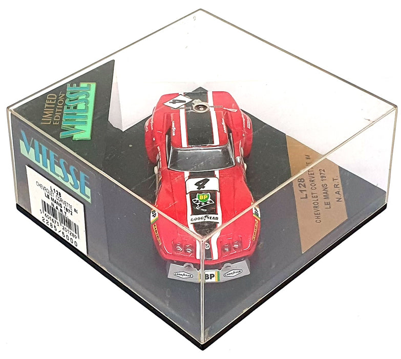 Vitesse 1/43 Scale L128 - Chevrolet Corvette #4 Le Mans 1972 N.A.R.T.