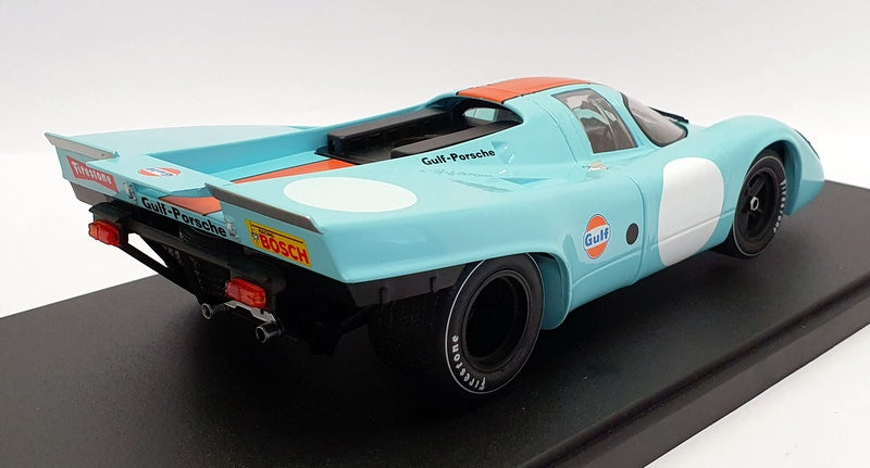 CMR 1/18 Scale Diecast CMR146 - Porsche 917K Race Car Gulf - Plain Roundels