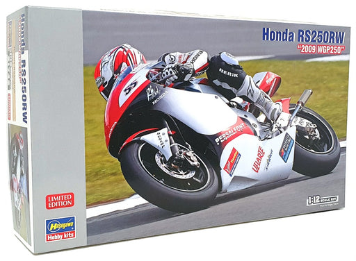 Hasegawa 1/12 Scale Model Kit 21742 - Honda RS259RW "2009 WGP250"