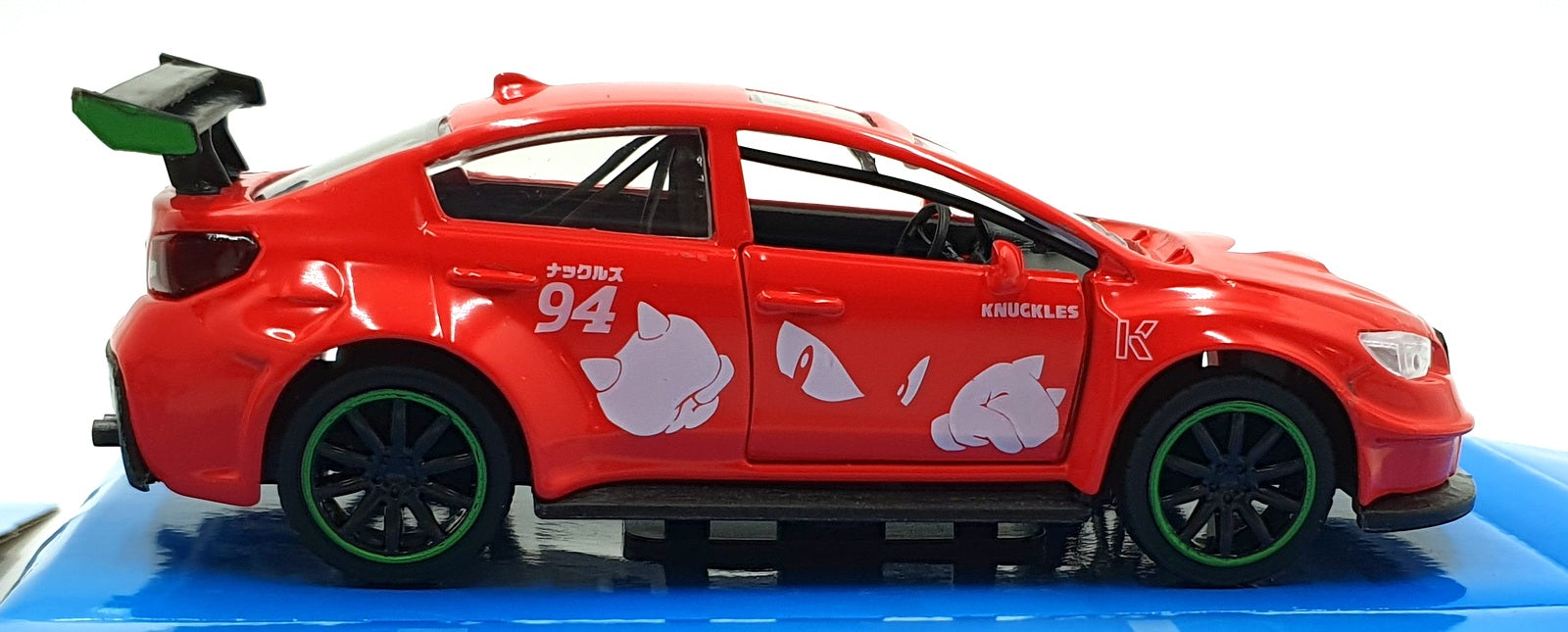 Jada 1/32 Scale 37024 - 2016 Subaru WRX STI - Knuckles Sonic the Hedgehog