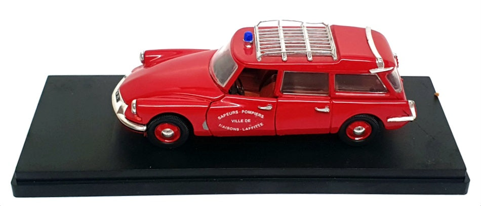 Rio Models 1/43 Scale 111 - Citroen ID19 Sapeurs Pompiers Fire Car - Red