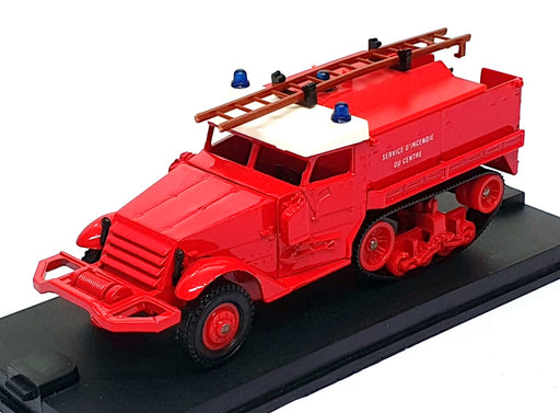Verem 1/50 Scale Diecast 127 - M3 Half Track Fire Truck - Red