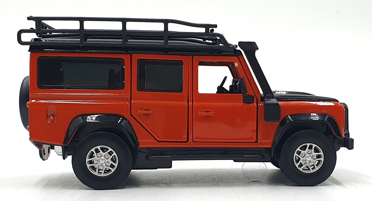 Tayumo 1/32 Pull Back & Go 32105010 Land Rover Defender 110 LHD Tangiers Orange