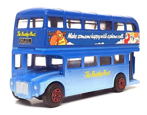Corgi Appx 12cm Long Diecast 477 - AEC Routemaster "The Buzby Bus" - Blue