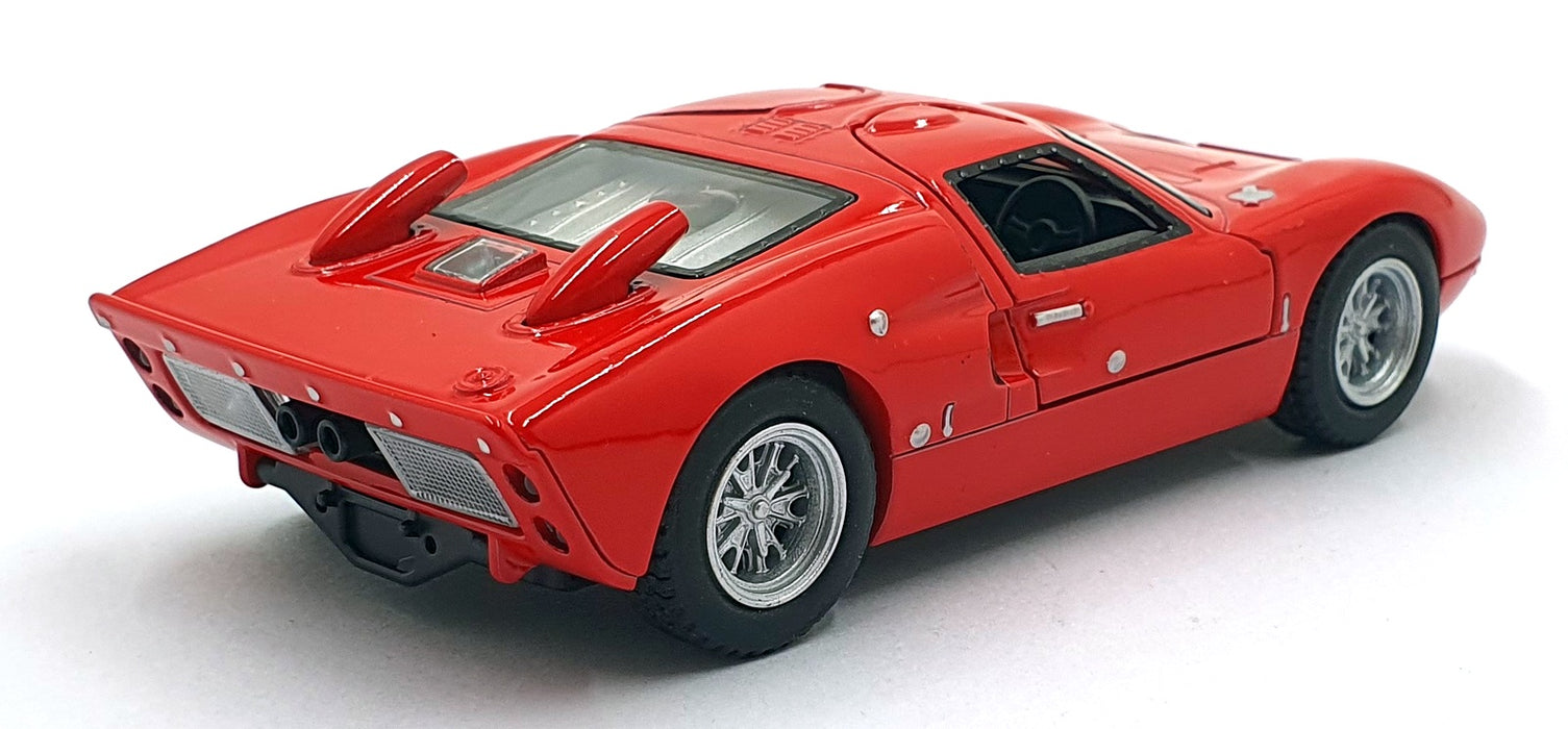 Kinsmart 1/32 Scale Pull Back & Go TY6953 - 1966 Ford GT40 - Red