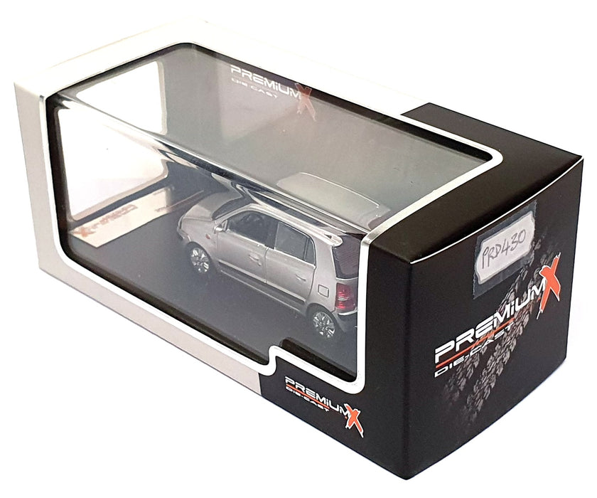 PremiumX 1/43 Scale Diecast PRD430 - 2004 Hyundai Atos - Silver