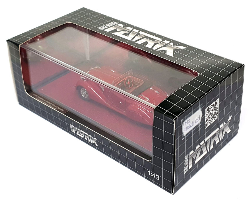 Matrix 1/43 Scale MX40408-031 - 1935 Delahaye 135MS Grand Sports - Red