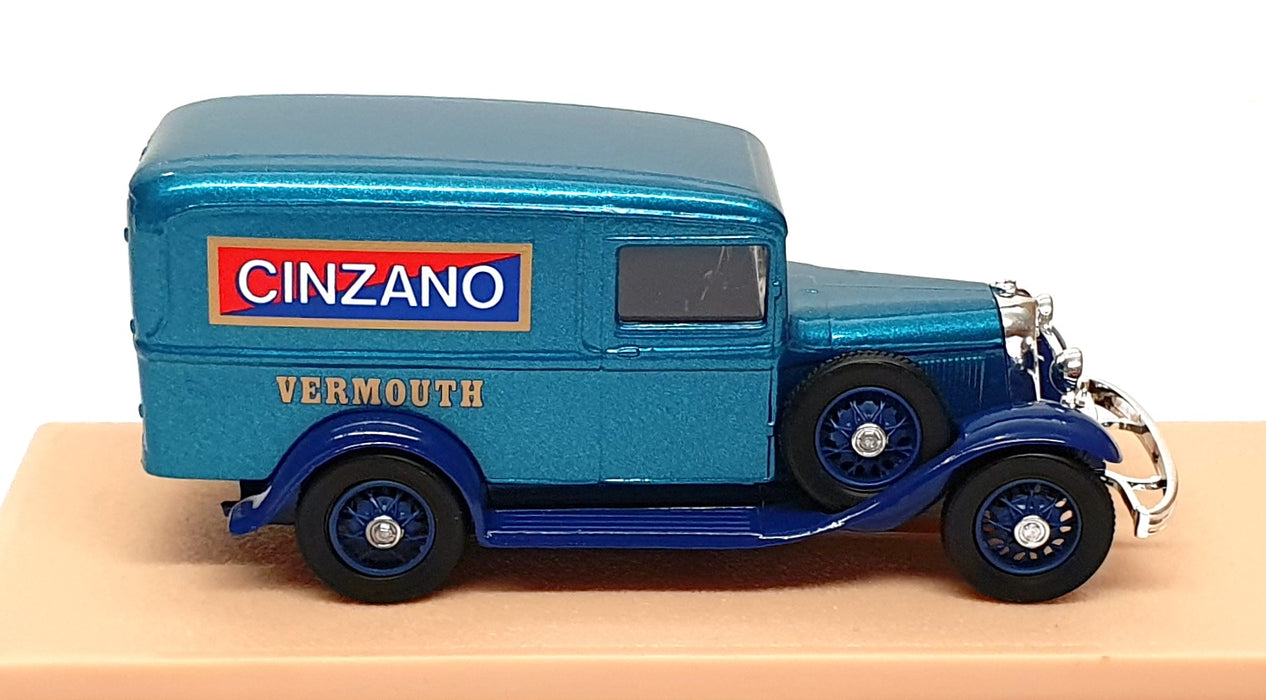 Eligor 1/43 Scale 43FV8 - 1932 Ford V8 Delivery Van Cinzano - Met. Blue