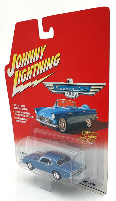 Johnny Lightning 1/64 Scale 455-01 - 1967 Ford T-Bird - Met. Blue