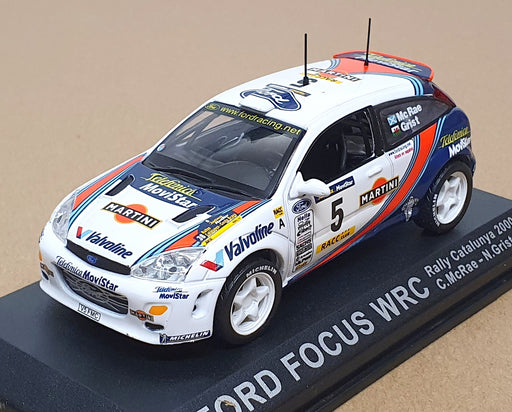 Altaya 1/43 Scale FF005 - Ford Focus WRC #5 Rally Catalunya 2000 McRae/Grist