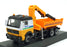 Cararama 1/60 Scale 100005B - Mercedes-Benz Construction Truck with Hook Orange