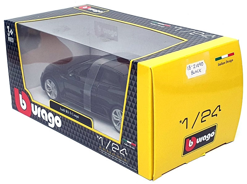 Burago 1/24 Scale Diecast 18-21090 - Audi RS 5 Coupe - Black
