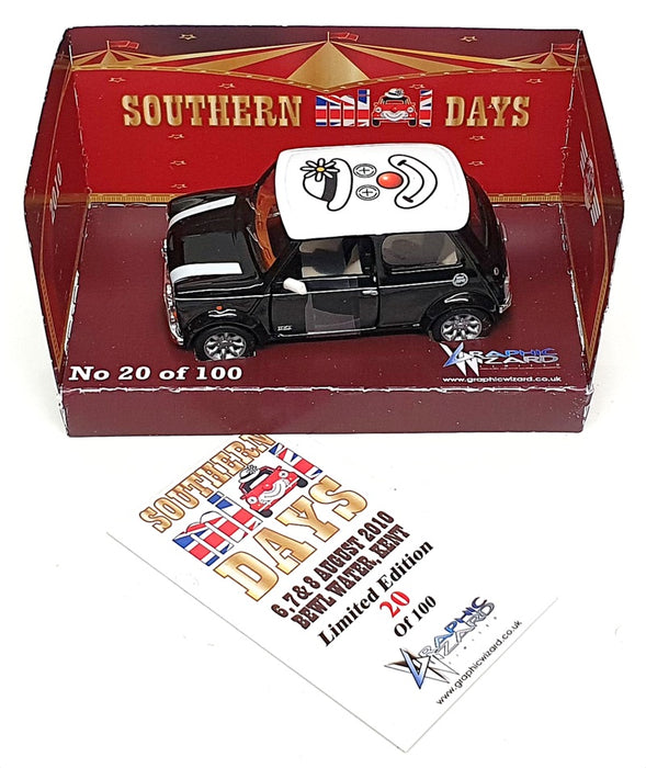 Corgi 1/36 Scale RW13 - Mini 40 Anthracite/White - REWORKED In This Livery