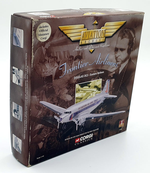 Corgi 1/144 Scale Diecast 47105 - Douglas DC3 Eastern Airlines - Silver
