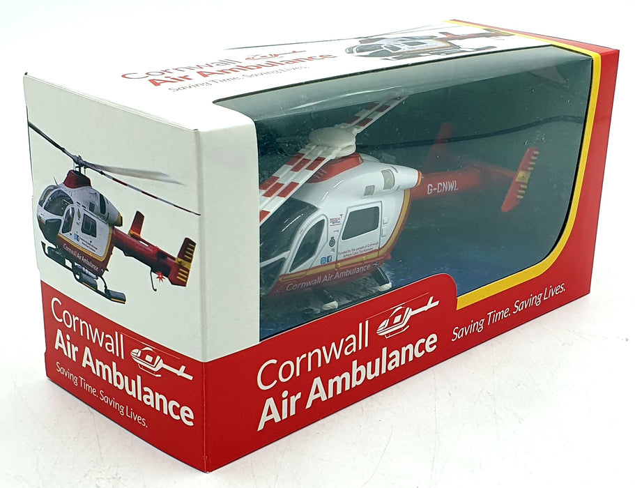 Richmond Toys Appx 15cm Long 323166 - Cornwall Air Ambulance Helicopter - G-CNWL