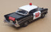 Matchbox 1/43 Scale DYM38023 '57 Chevrolet Bel Air Atlanta Police - Black/White