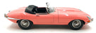 Norev 1/12 Scale Diecast 122721 - Jaguar E-Type Cabriolet 1962 - Pink