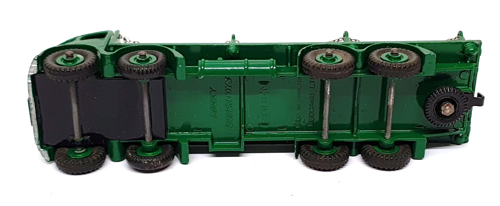 Dinky Supertoys 30526Q - Foden Flatbed Lorry With Chains - Green REPAINT