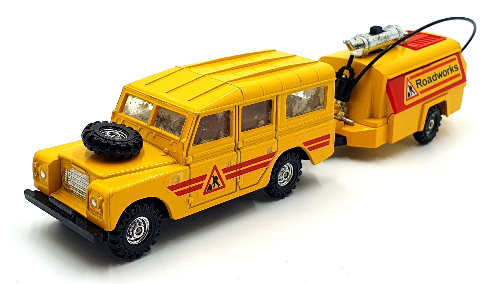 Corgi Appx 1/36 Scale Diecast 1007 - Land Rover & Compressor Road Repair Unit