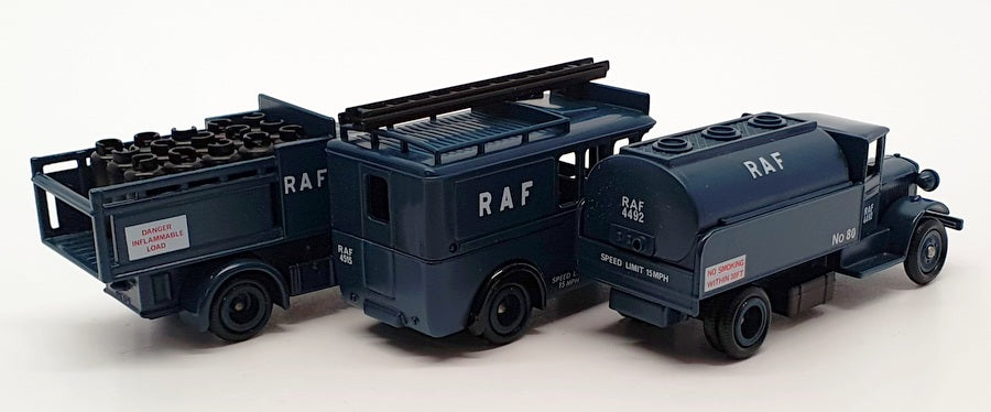 Lledo Diecast BBI003 - Royal Air Force Ground Crew Support Set RAF - Blue