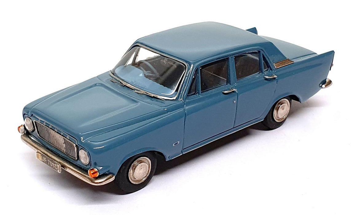 Crossway Models 1/43 Scale CM09 - Ford Zephyr Mk3 Saloon - Aqua Blue