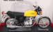 Aoshima 1/12 Scale 11174-4200 - Honda CB400Four Motorcycle - Yellow