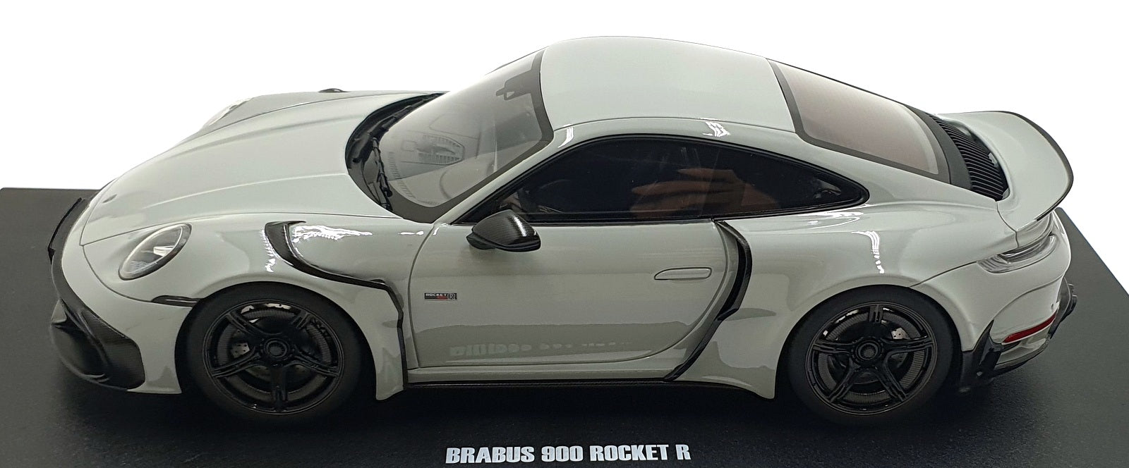 GT Spirit 1/18 Scale Resin GT930 - Porsche Brabus 900 Rocket R - Grey
