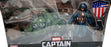 Hasbro 6 Inch Figure E4704/E3498 - Marvel Legends Captain America And Bike