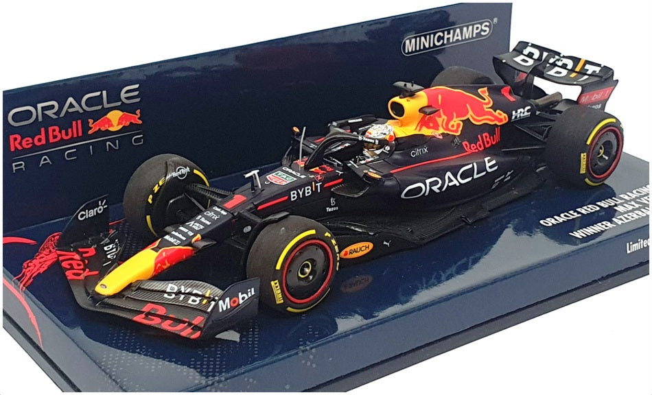 Minichamps 1/43 417 220801 F1 Red Bull RB18 1st Azerbaijan GP 2022 Verstappen