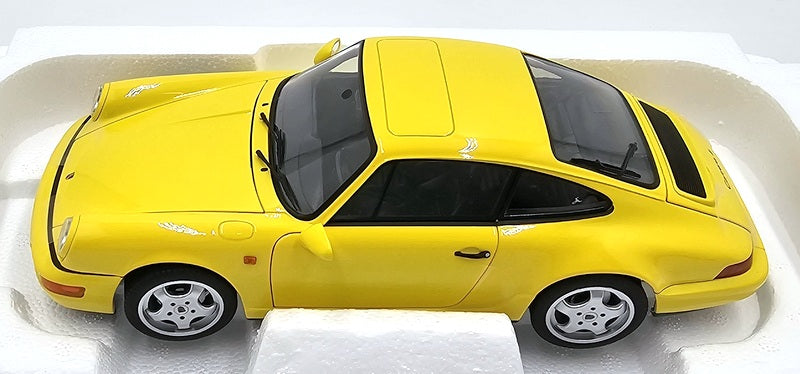 Norev 1/18 Diecast 187328 - Porsche 911 Carrera 2 1992 Gelb - Yellow