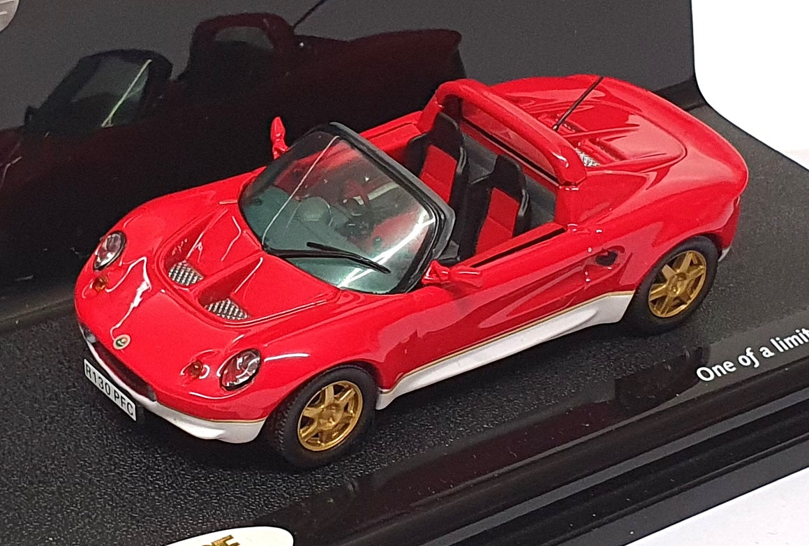 Vitesse 1/43 Scale Diecast 27601 - Lotus Elise Mk1 Type 49 - Red/White
