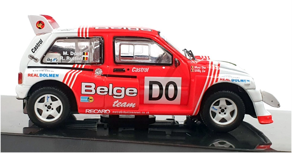 Ixo 1/43 Scale Diecast RAC249 - MG Metro 6R4 #D0 Legend Boucles de Spa 2014